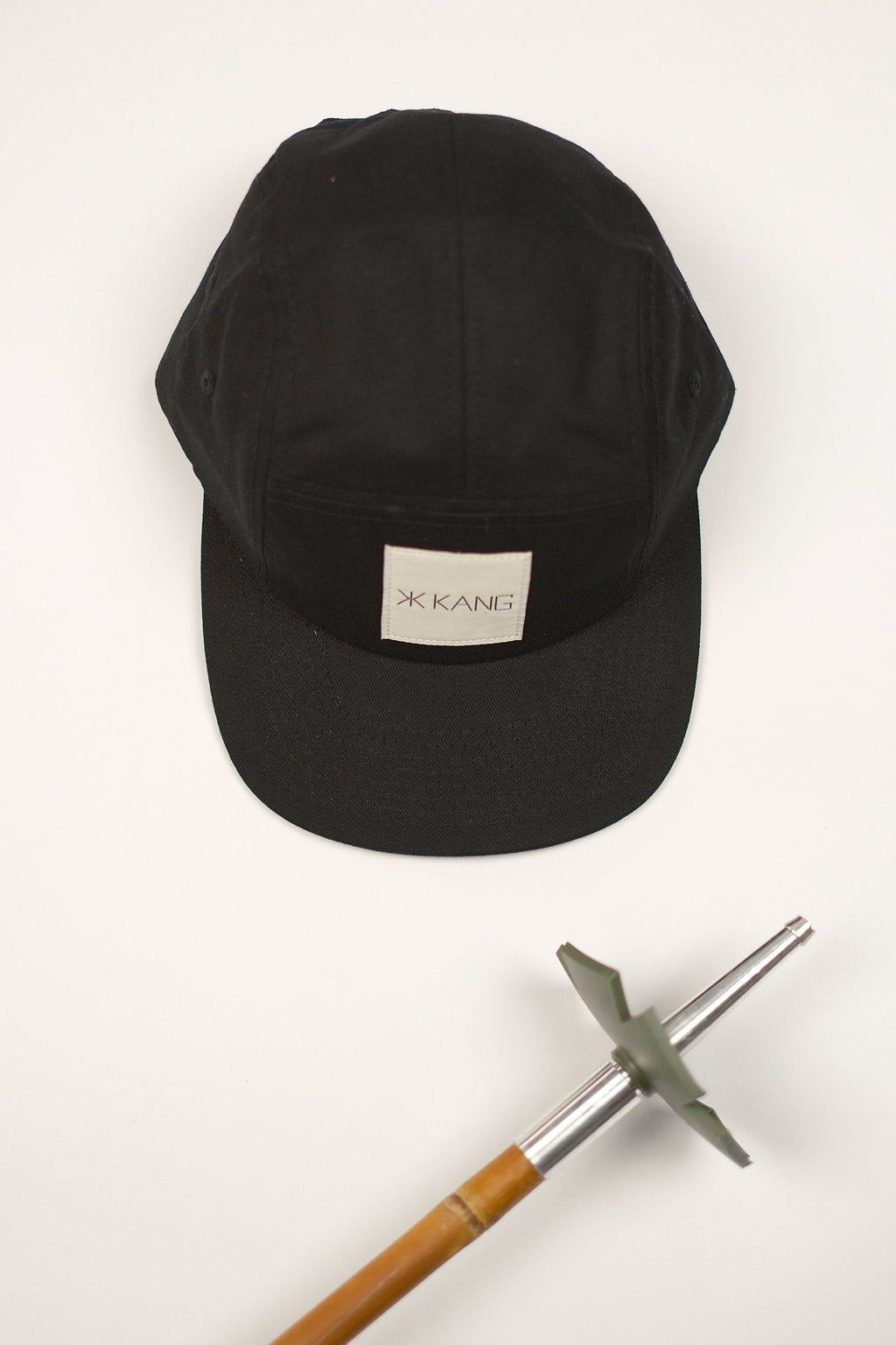 5-Panel Explorer Cap, Schwarz