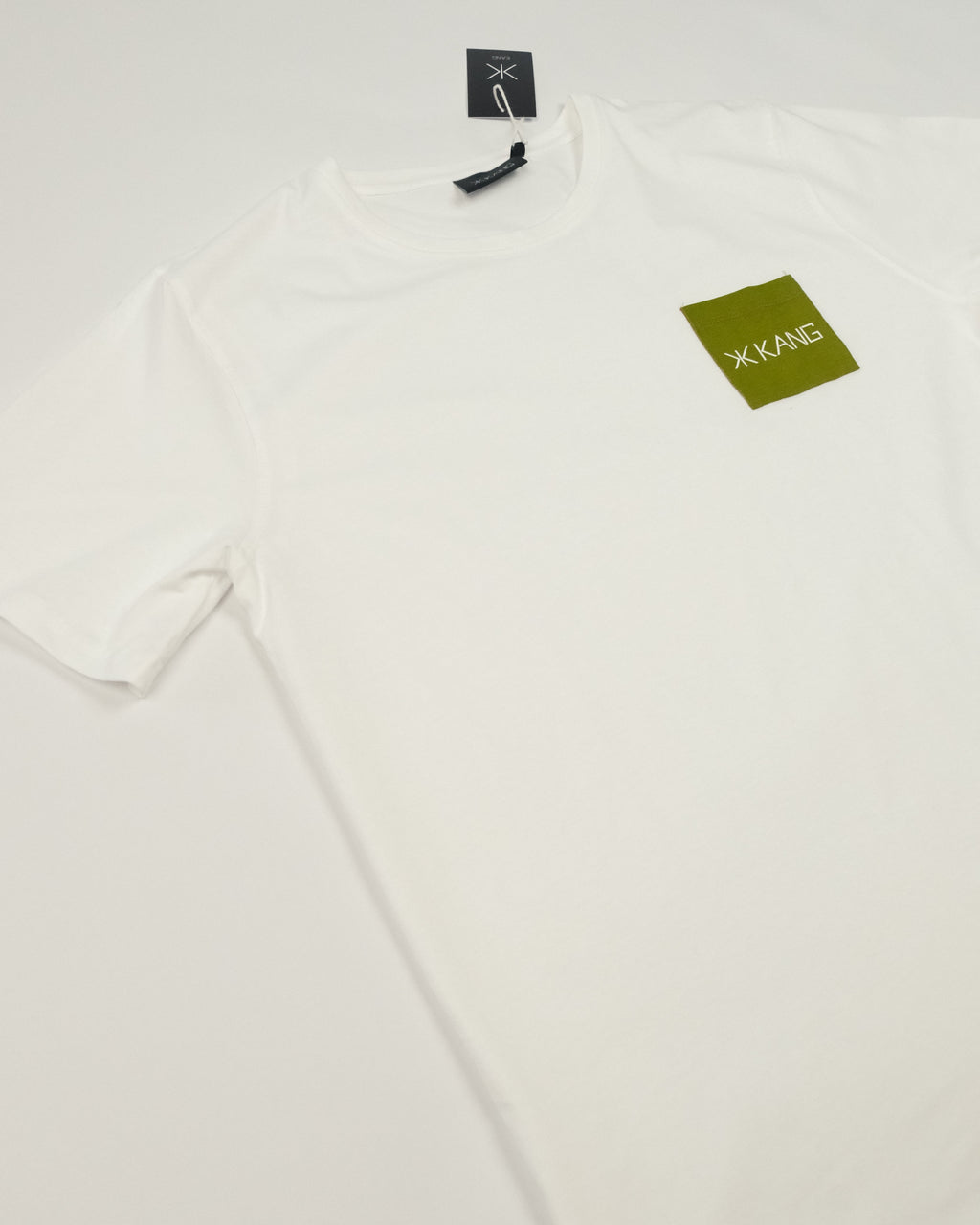 Kang Pocket T-Shirt, Weiß